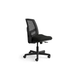 Office Chairs*HON Volt Mesh Back Leather Task Chair, Black (5713SB11T)