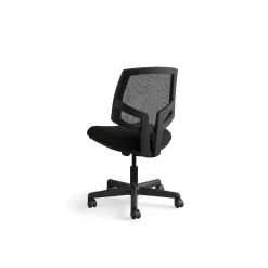 Office Chairs*HON Volt Mesh Back Leather Task Chair, Black (5713SB11T)