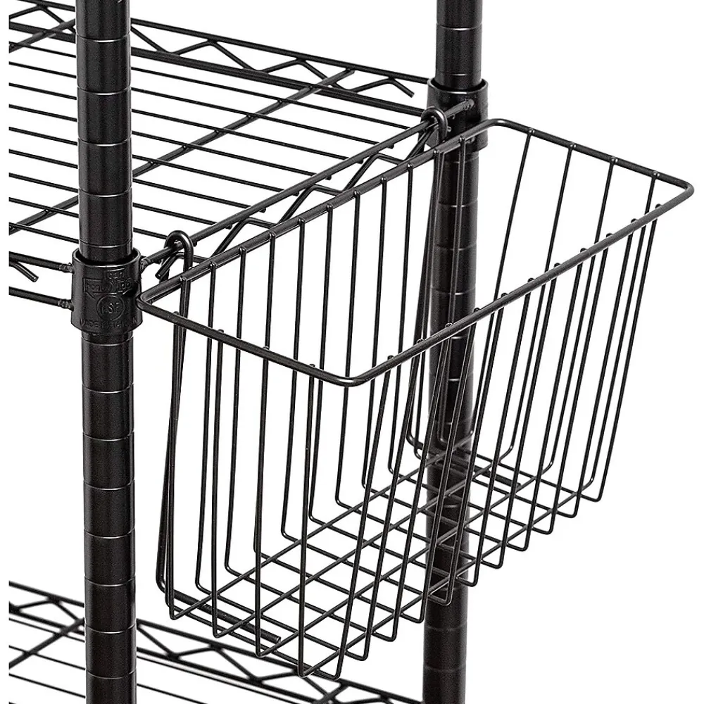 Shelving*Honey-Can-Do Honey Can Do Basket 13-3/8", Black ( SHF-04052 )