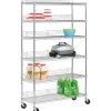 Shelving*Honey-Can-Do Honey Can Do 6-Tier Steel Shelving 600 Lb. Capacity, Chrome (SHF-0926)