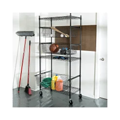 Shelving*Honey-Can-Do 3-Shelf Steel Shelving Unit, 73.6