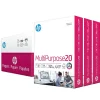 Large Quantity Paper*HP 8.5" x 11" Multipurpose Paper, 20 lbs., 96 Brightness, 1500 Sheets/Carton (112530)