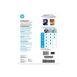 Photo Paper*HP Enhanced Glossy Tri-Fold Business Paper, 8.5