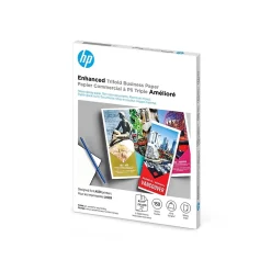 Photo Paper*HP Enhanced Glossy Tri-Fold Business Paper, 8.5