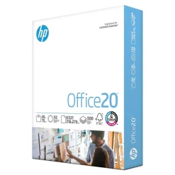 Multipurpose Paper*HP Office20 8.5" x 11" Multipurpose Paper, 20 lbs., 92 Brightness, 500 Sheets/Ream (C8511)