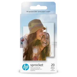 Photo Paper*HP Zink Glossy Photo Paper, 2" x 3", 20 Sheets/Pack (IZ2X320)