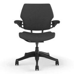 Office Chairs*Humanscale Freedom Ergonomic Fabric Swivel Task Chair, Gray (F111GFT12XFSHNSC)