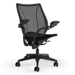 Office Chairs*Humanscale Liberty Ergonomic Fabric Swivel Task Chair, Black (L113BM10FT10XFSHNSC)