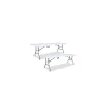 Folding Tables*ICEBERG Bifold Resin Folding Table, Rectangular, 94.5" x 29.9" x 30", White Granite Top, 2/Pack (ICE61273)