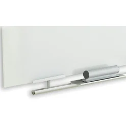 Dry Erase*ICEBERG Clarity Glass Dry-Erase Whiteboard, 4' x 3' (31140)