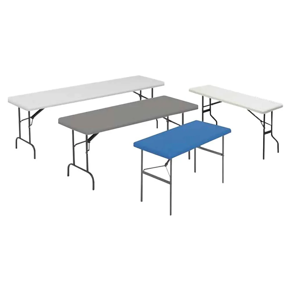 Folding Tables*ICEBERG IndestrucTable TOO 1200 Series Folding Table, 72" x 30", Charcoal (65227)