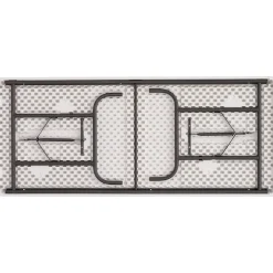 Folding Tables*ICEBERG IndestrucTable TOO™ 1200 Series Rectangular Folding Table, Platinum, 29"H x 60"W x 30"D