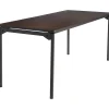 Folding Tables*ICEBERG Maxx Legroom Rectangular Folding Table, Walnut, 29 1/2"H x 72"W x 30"D
