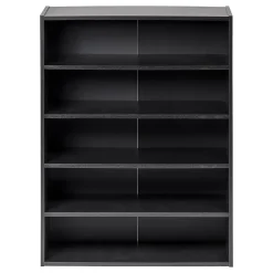 Bookcases*Iris 31.51" 5-Shelf Bookcase, Black (596985)