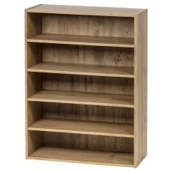 Bookcases*Iris 31.51" 5-Shelf Bookcase, Brown (596986)