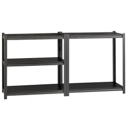 Shelving*Iron Horse 3200 Concealed Rivet 5-Shelf Metal Stand Alone Shelving Unit, 36