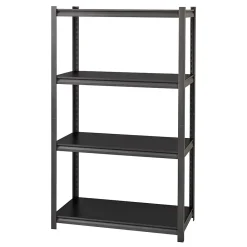 Shelving*Iron Horse 3200 Concealed Rivet 4-Shelf Metal Stand Alone Shelving Unit, 36