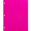 Multipurpose Paper*JAM Paper 3 Hole Punch 24lb Colored Paper, 8.5 x 11, Ultra Fuchsia Pink, 100 Sheets/Pack (354428163)