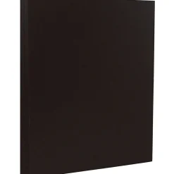 Card Stock*JAM Paper 80 lb. Cardstock Paper, 8.5" x 11", Black, 50 Sheets/Pack (64429575)