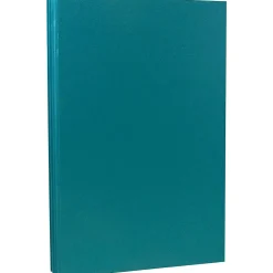 Card Stock*JAM Paper 80 lb. Cardstock Paper, 8.5" x 14", Teal Blue, 50 Sheets/Pack (16729449)