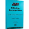 Card Stock*JAM Paper 65 lb. Cardstock Paper, 8.5" x 14", Brite Hue Blue, 50 Sheets/Pack (16730932)