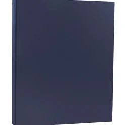 Card Stock*JAM Paper 80 lb. Cardstock Paper, 8.5" x 11", Navy Blue, 250 Sheets/Ream (LEBA242B)