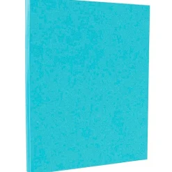 Card Stock*JAM Paper 65 lb. Cardstock Paper, 8.5" x 11", Blue, 250 Sheets/Ream (101899B)