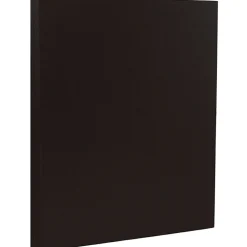 Card Stock*JAM Paper 80 lb. Cardstock Paper, 8.5" x 11", Black, 50 Sheets/Pack (6293359)
