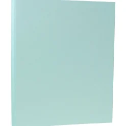 Card Stock*JAM Paper 80 lb. Cardstock Paper, 8.5" x 11", Aqua Blue, 250 Sheets/Ream (1524370B)