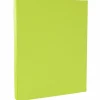 Card Stock*JAM Paper 8.5" x 11" Color Cardstock, 65lb, Ultra Lime, 100/pack (104067G)