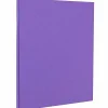Card Stock*JAM Paper 8.5" x 11" Color Cardstock, 65lb, Violet, 100/pack (102426G)