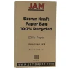 Multipurpose Paper*JAM Paper 8.5" x 14" Multipurpose Paper, 28 lbs., Brown Kraft Paper Bag, 50 Sheets/Pack (463117506)