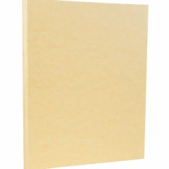 Card Stock*JAM Paper 8.5" x 11" Parchment Cardstock, 65lb, Antique Gold, 100/pack (27179G)