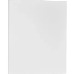 Multipurpose Paper*JAM Paper 8.5" x 11" Translucent Clear Vellum Paper, 17 lbs., 70 Brightness, 100 Sheets/Pack (1379)