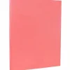 Card Stock*JAM Paper 8.5" x 11" Vellum Bristol Cardstock, 67lb, Cherry, 100/pack (169823G)