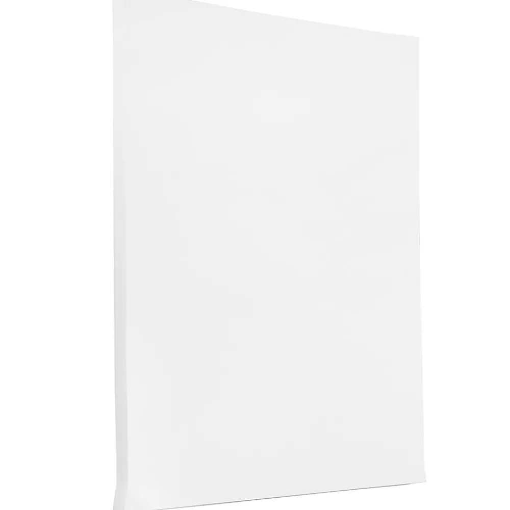 Card Stock*JAM Paper Glossy 2-Sided Tabloid Cardstock, 80 lb., 11" x 17", White, 50 Sheets/Pack (236937597)