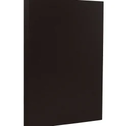Multipurpose Paper*JAM Paper Legal Matte 8.5" x 14" Multipurpose Paper, 28 lbs., Black, 50 Sheets/Pack (64429500)