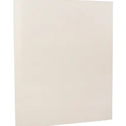 Card Stock*JAM Paper Strathmore 80 lb. Cardstock Paper, 8.5" x 11", Natural White, 250 Sheets/Ream (301115B)