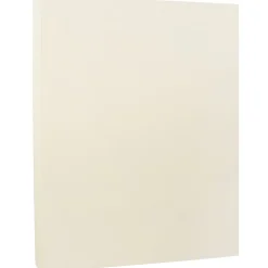 Card Stock*JAM Paper Strathmore 80 lb. Cardstock Paper, 8.5" x 11", Ivory, 50 Sheets/Pack (301125)