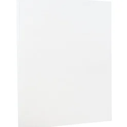 Card Stock*JAM Paper Strathmore 80 lb. Cardstock Paper, 8.5" x 11", Bright White, 50 Sheets/Pack (301005)