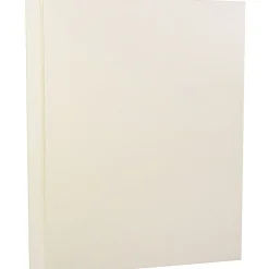 Card Stock*JAM Paper Strathmore 80 lb. Cardstock Paper, 8.5" x 11", Natural White, 50 Sheets/Pack (144010)