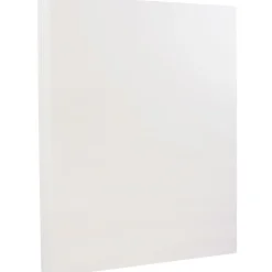 Resume Paper*JAM Paper ® Strathmore 24lb Paper, 8.5 x 11, Bright White Linen, 500 Sheets/Ream (143920B)