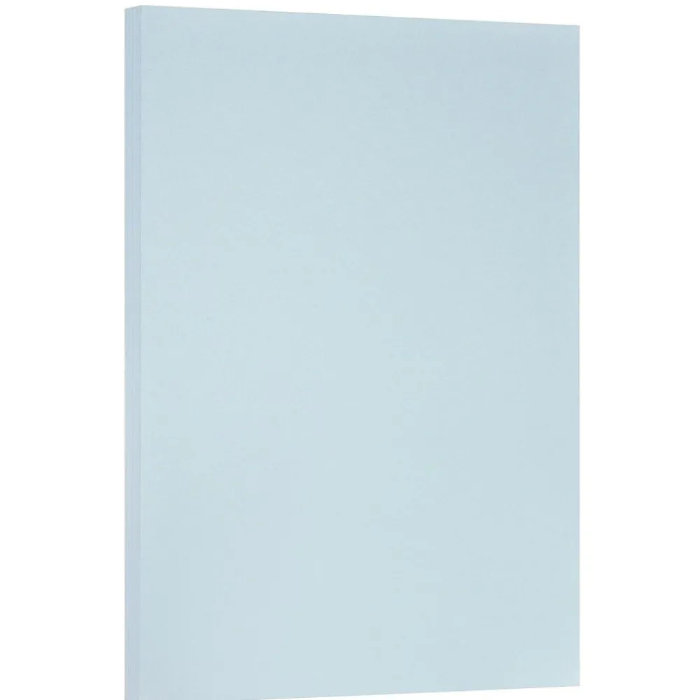 Card Stock*JAM Paper ® Vellum Bristol 67lb Colored Cardstock, 11 x 17 Tabloid Coverstock, Blue, 50 Sheets/Pack (16932831)
