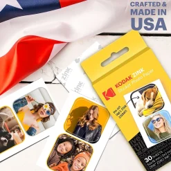 Photo Paper*Kodak Zink Premium Pre-Cut Sticker Photo Paper, 2