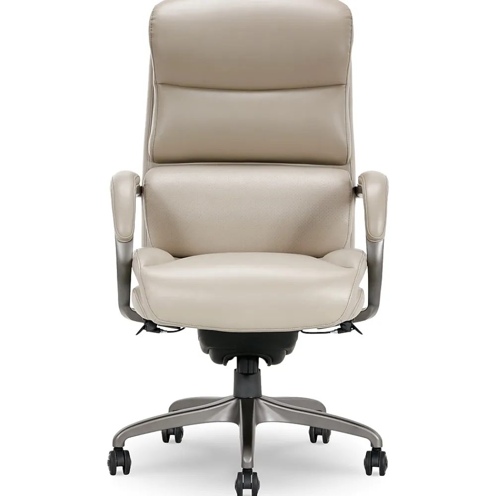 Ergonomic Chairs*La-Z-Boy Aberdeen Bonded Leather Executive Chair, (LF51122) Beige