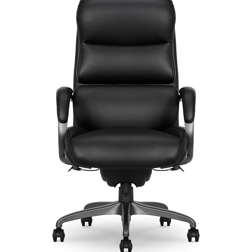 Ergonomic Chairs*La-Z-Boy Aberdeen Leather Computer and Desk Chair, (51545) Black