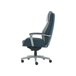 Ergonomic Chairs*La-Z-Boy Alton Leather Executive Chair, Steel Blue/Light Gray (60029) Steel Blue/Gray