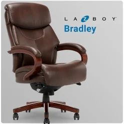 Ergonomic Chairs*La-Z-Boy Bradley Bonded Leather Executive Chair, Roasted Chestnut (44762) Brown