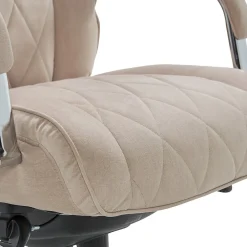 Ergonomic Chairs*La-Z-Boy Sutherland Ergonomic Fabric Swivel Computer and Desk Chair, (CHR10048D) Cream