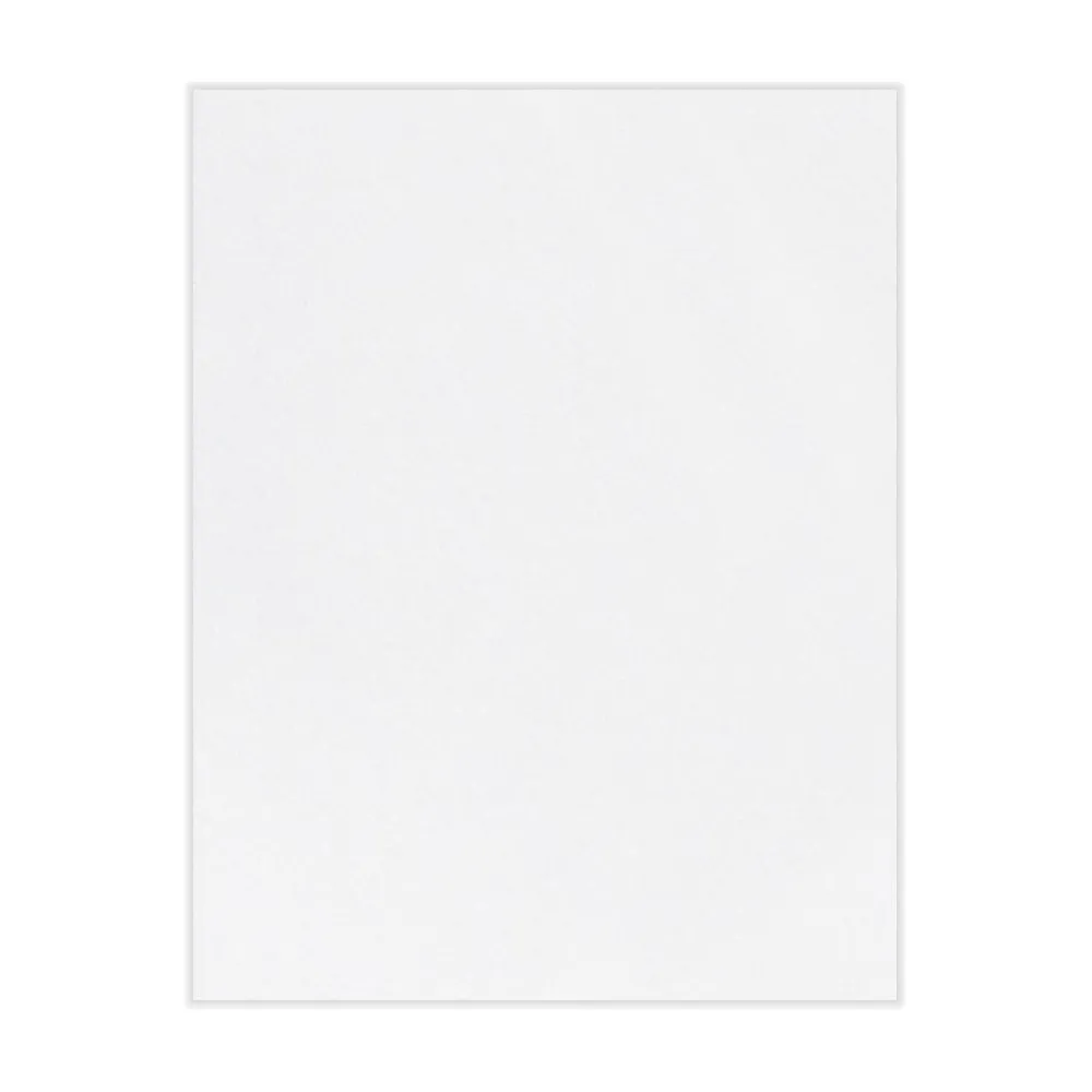 Card Stock*LUX 80 lb. Cardstock Paper, 8.5" x 11", Bright White, 50 Sheets (81211-C-98-50)